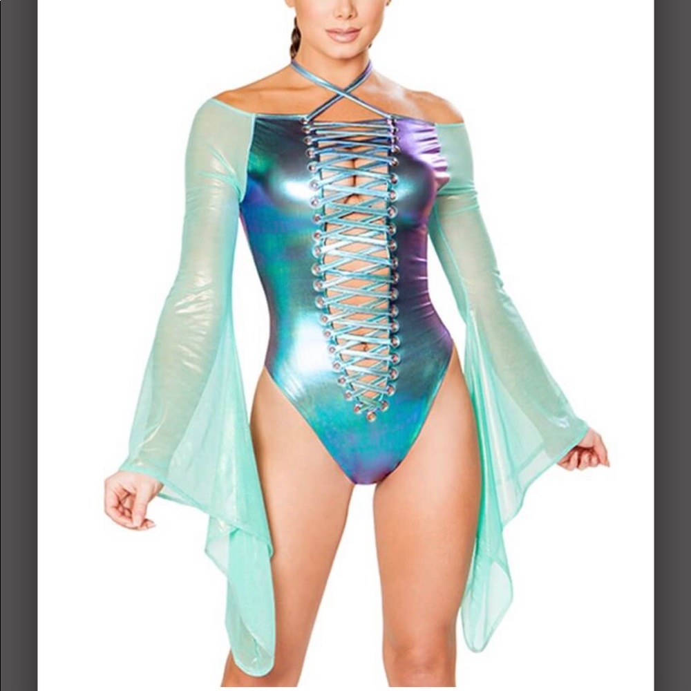 J Valentine iHeartRaves bodysuit S/M